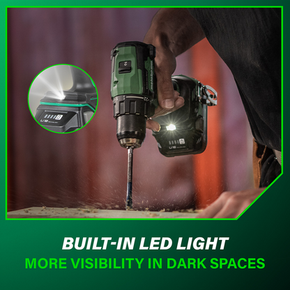 18V MultiVolt™ 1/2" Cordless Brushless Driver Drill Kit (2 x 2.0Ah)