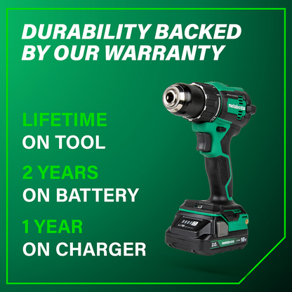18V MultiVolt™ 1/2" Cordless Brushless Driver Drill Kit (2 x 2.0Ah)