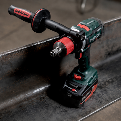 Metabo 603180620 BS 18 LTX-3 BL Q I Metal 18V Brushless 3-Speed Drill/Driver - 0-550/2000/4000 RPM - 1151 in-lbs max - Auto-Tensioning Quick-Change Metal Chuck - Kit w/ ASC 145, 2x 5.5 LiHD Batteries, metaBOX 145 L