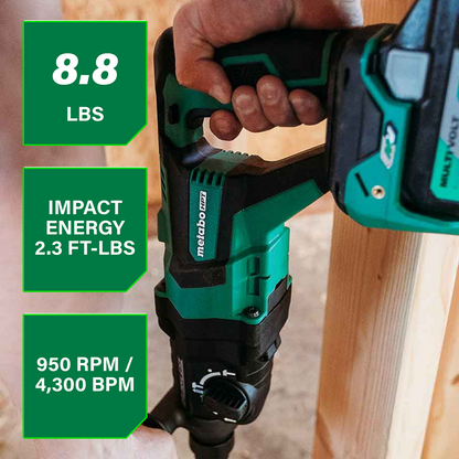 36V MultiVolt™ Brushless 1-1/8" SDS Plus D-Handle Rotary Hammer (Tool Body Only)
