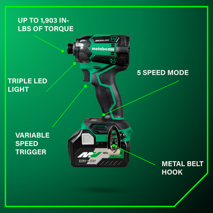 36V MultiVolt™ Cordless Triple Hammer BOLT Impact Driver