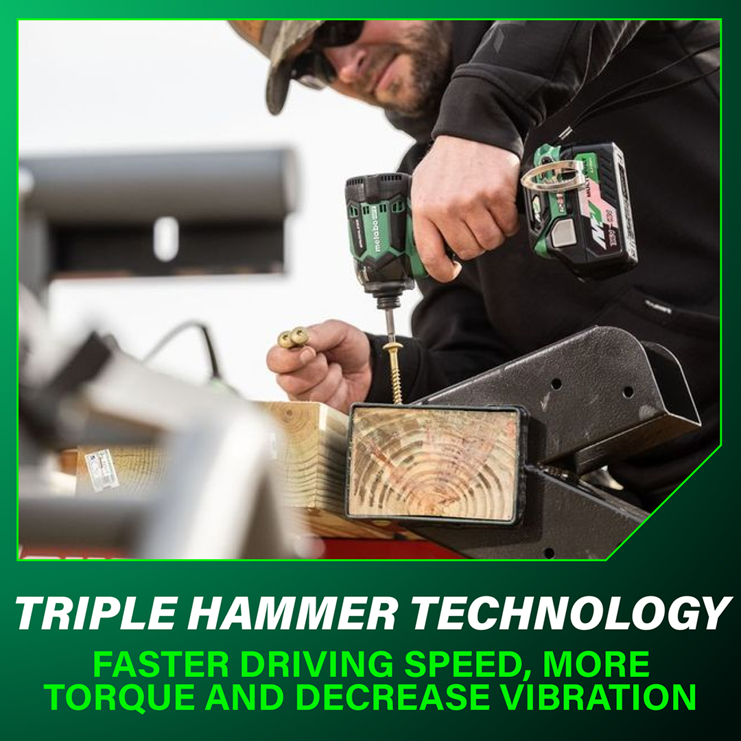 36V MultiVolt™ Cordless Triple Hammer BOLT Impact Driver