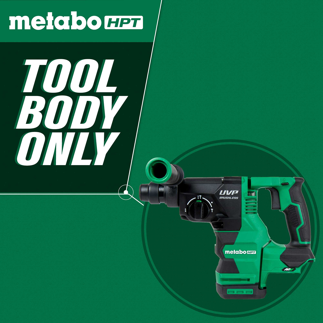 36V MultiVolt™ 1-1/8" SDS Plus Rotary Hammer w/ UVP (Tool Body Only)