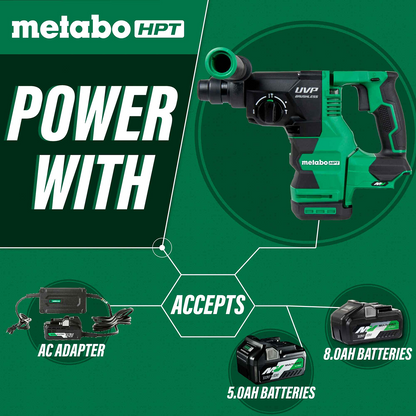 36V MultiVolt™ 1-1/8" SDS Plus Rotary Hammer w/ UVP (Tool Body Only)