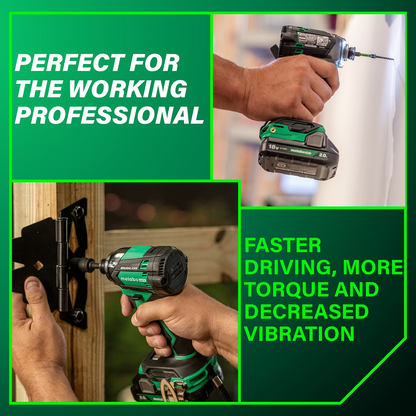 18V MultiVolt™ Cordless Triple Hammer BOLT Impact Driver