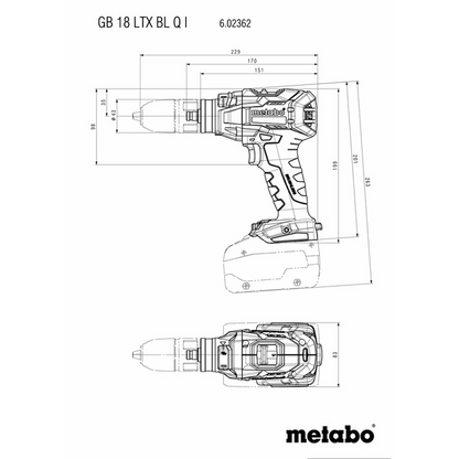 GB 18 LTX BL Q I (602362840) Cordless Tapper