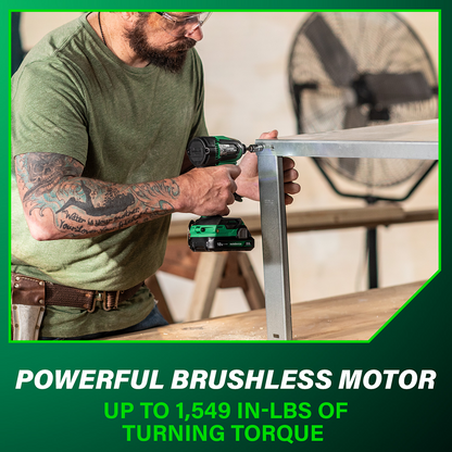 18V MultiVolt™ Cordless Brushless Impact Driver Kit (2.0Ah x 2)