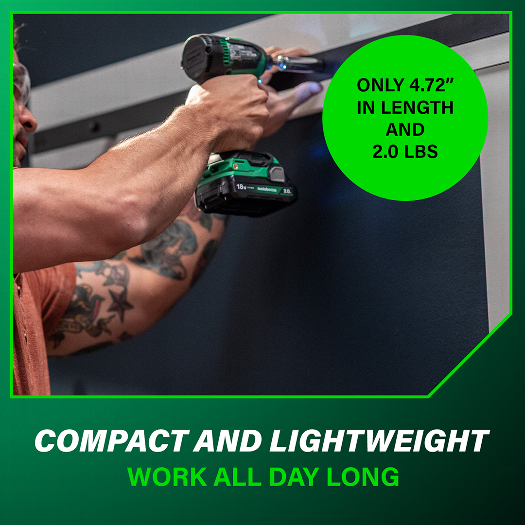 18V MultiVolt™ Cordless Brushless Impact Driver Kit (2.0Ah x 2)