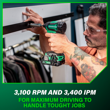 18V MultiVolt™ Cordless Brushless Impact Driver Kit (2.0Ah x 2)
