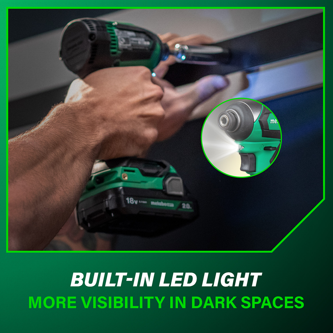 18V MultiVolt™ Cordless Brushless Impact Driver Kit (2.0Ah x 2)