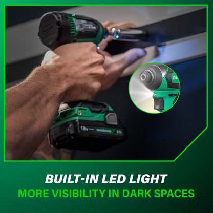 18V MultiVolt™ Cordless Brushless Impact Driver Kit (2.0Ah x 2)