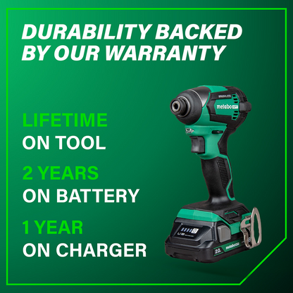 18V MultiVolt™ Cordless Brushless Impact Driver Kit (2.0Ah x 2)