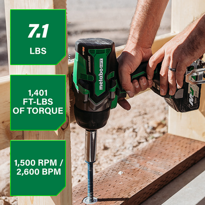 36V MultiVolt™ Cordless Brushless High Torque 3/4" Impact Wrench (Tool Body Only)