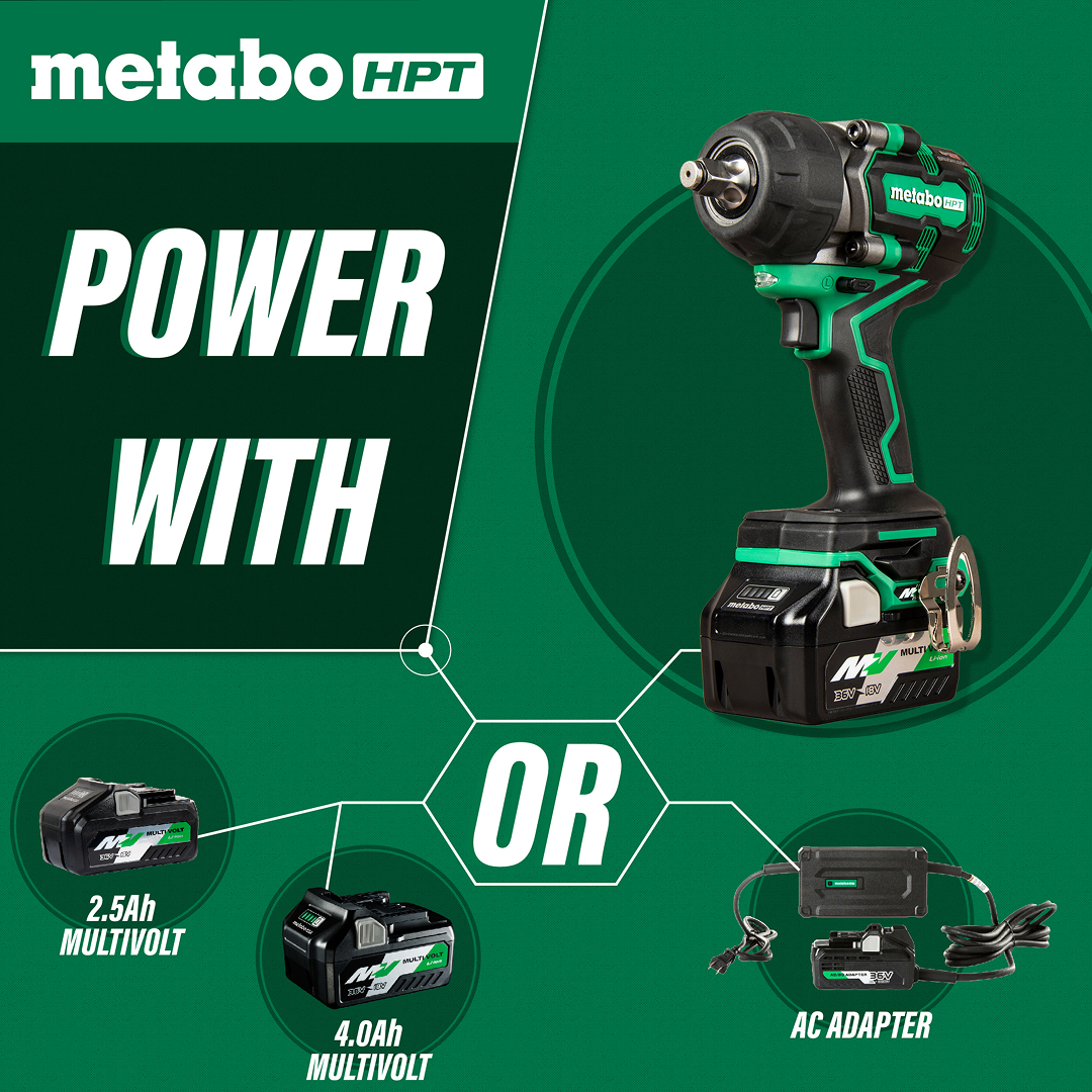 36V MultiVolt™ 1/2 Inch Mid-Torque Impact Wrench (Tool Body Only)