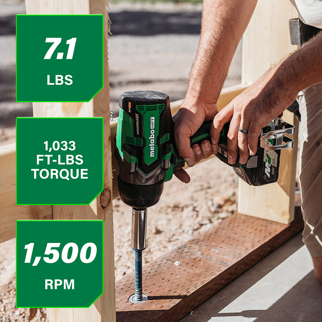 36V MultiVolt™ Cordless Brushless High Torque 1/2" Impact Wrench (Tool Body Only)