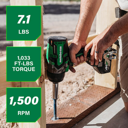 36V MultiVolt™ Cordless Brushless High Torque 1/2" Impact Wrench (Tool Body Only)