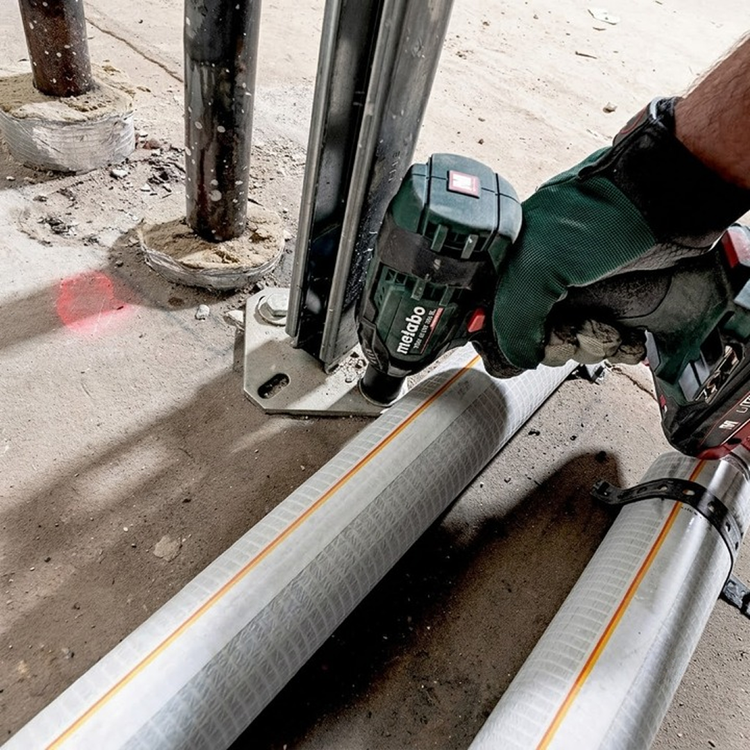 Metabo 18V / 2 x 4 Ah Li-ion Cordless Impact Wrench, SSW 18 LTX 300 BL