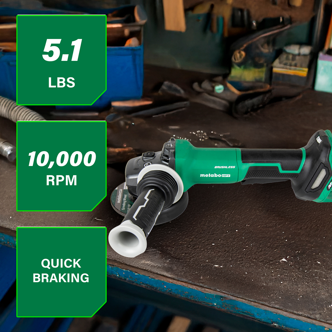 36V MultiVolt Cordless Brushless 4-1/2 Variable Speed Paddle Switch Angle Grinder (Tool Body Only)