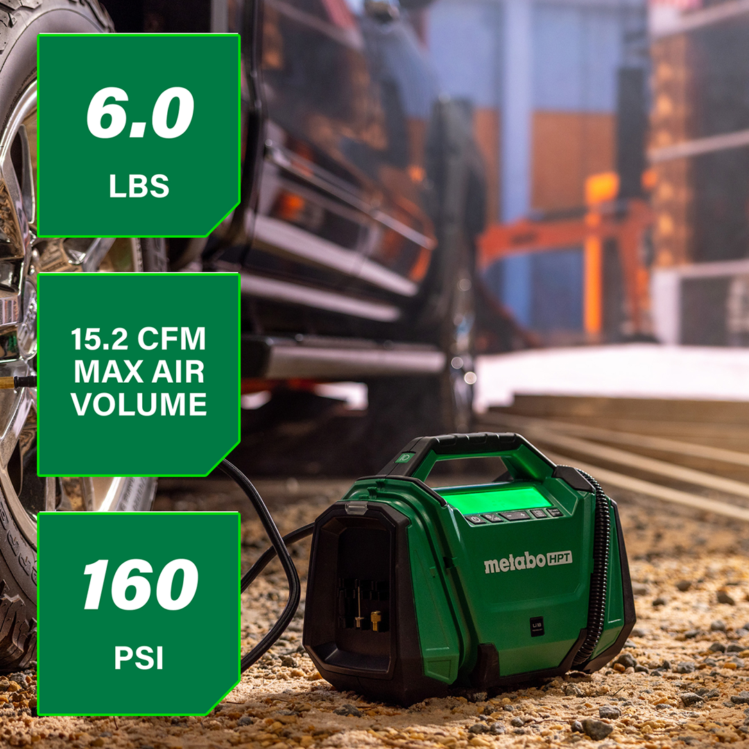 18V MultiVolt™ Cordless Dual Function Inflator (Tool Body Only)