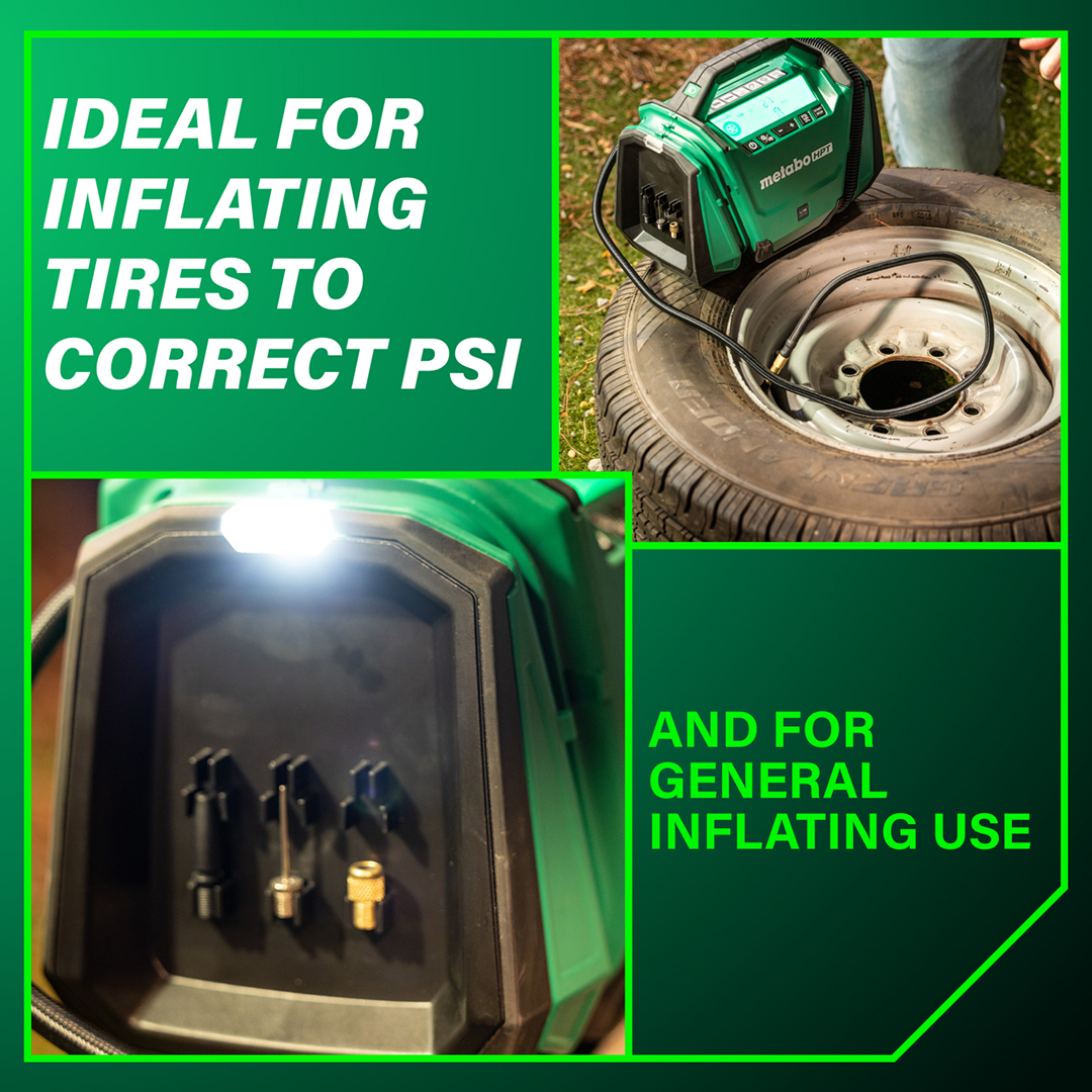 18V MultiVolt™ Cordless Dual Function Inflator (Tool Body Only)