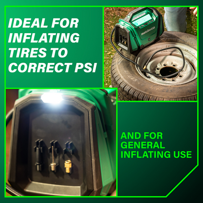 18V MultiVolt™ Cordless Dual Function Inflator (Tool Body Only)
