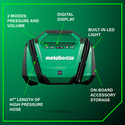 18V MultiVolt™ Cordless Dual Function Inflator (Tool Body Only)