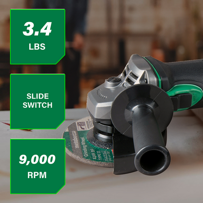 18V 4-1/2 Inch Slide Switch Angle Grinder