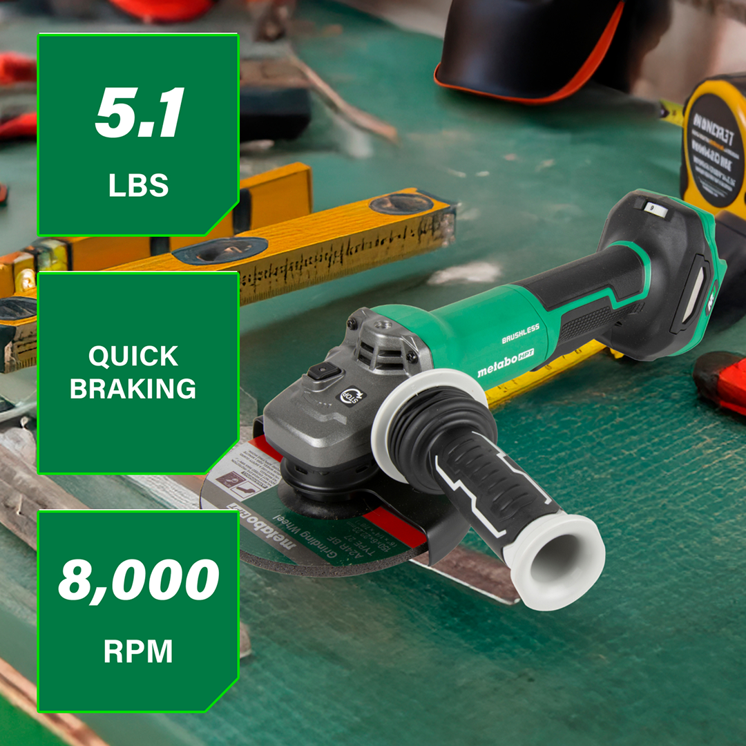 36V MultiVolt™ Cordless Brushless 6" Variable Speed Paddle Switch Angle Grinder (Tool Body Only)