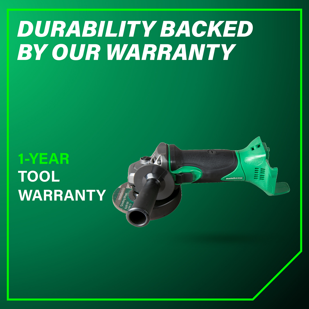 18V 4-1/2 Inch Slide Switch Angle Grinder