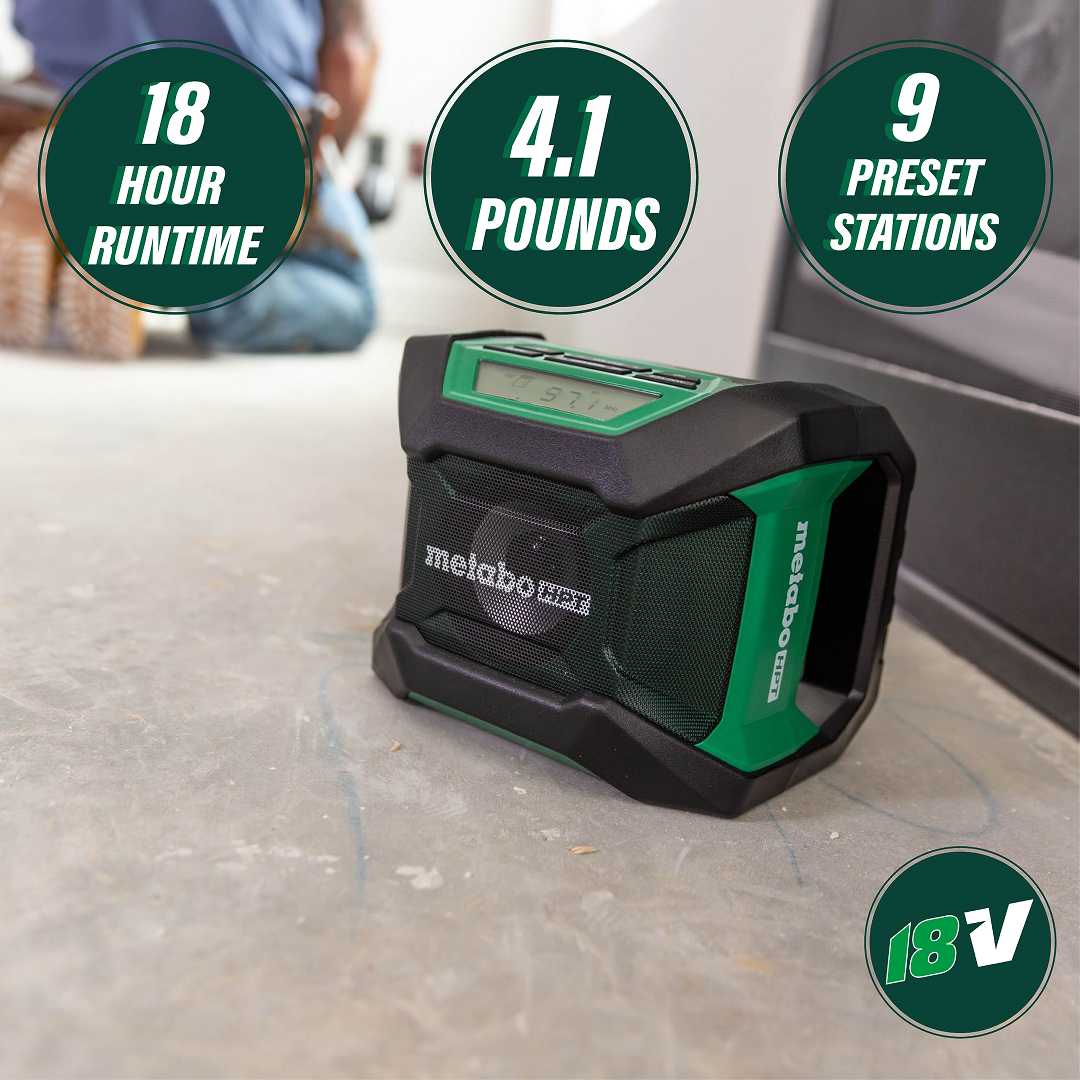 18V MultiVolt Cordless Bluetooth Radio (Tool Body Only)