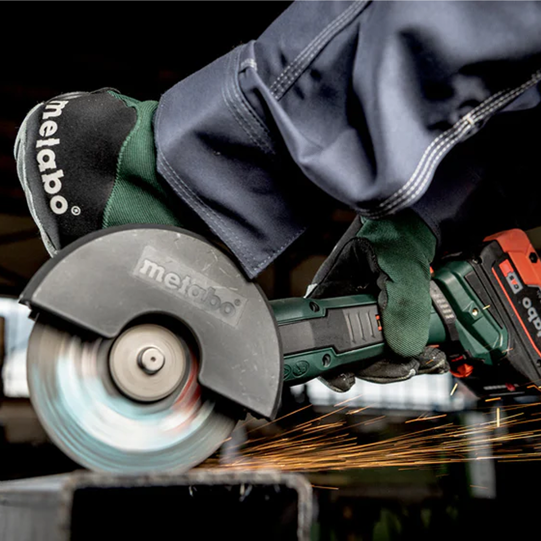 Metabo 613059830 WPB 18 LT BL 11-125 Quick 18V 4.5" / 5" Brushless Brake Angle Grinder - 10,000 RPM - Bare Tool