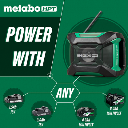18V MultiVolt Cordless Bluetooth Radio (Tool Body Only)