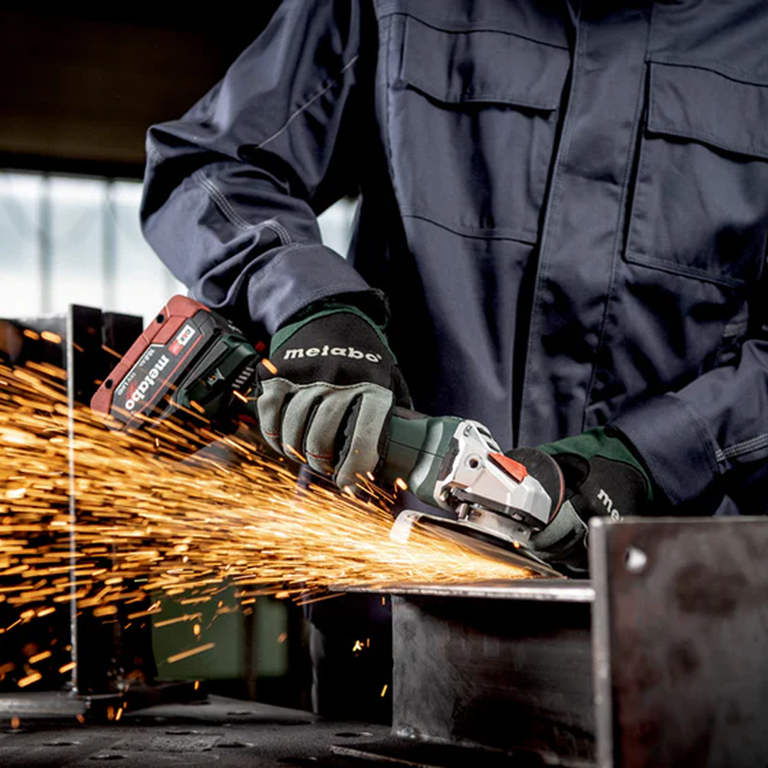 Metabo 613059830 WPB 18 LT BL 11-125 Quick 18V 4.5" / 5" Brushless Brake Angle Grinder - 10,000 RPM - Bare Tool