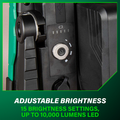 18V MultiVolt Cordless 10,000 Lumen LED Work Light (Tool Body Only)