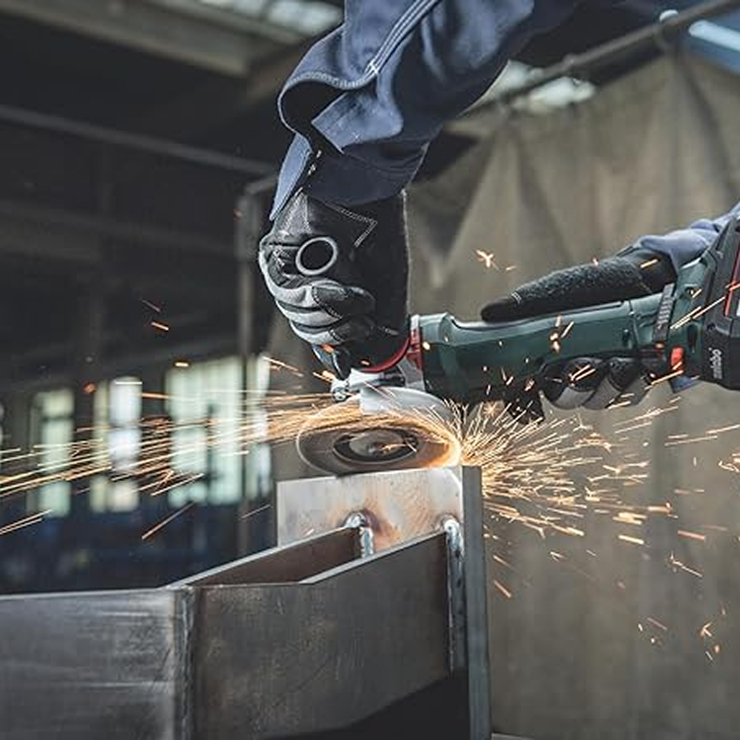 Metabo WPB 18 LTX BL 15-150 Quick DS | 18V Cordless 6-Inch Angle Grinder | Tool Only - No Battery | Paddle Switch | Braking