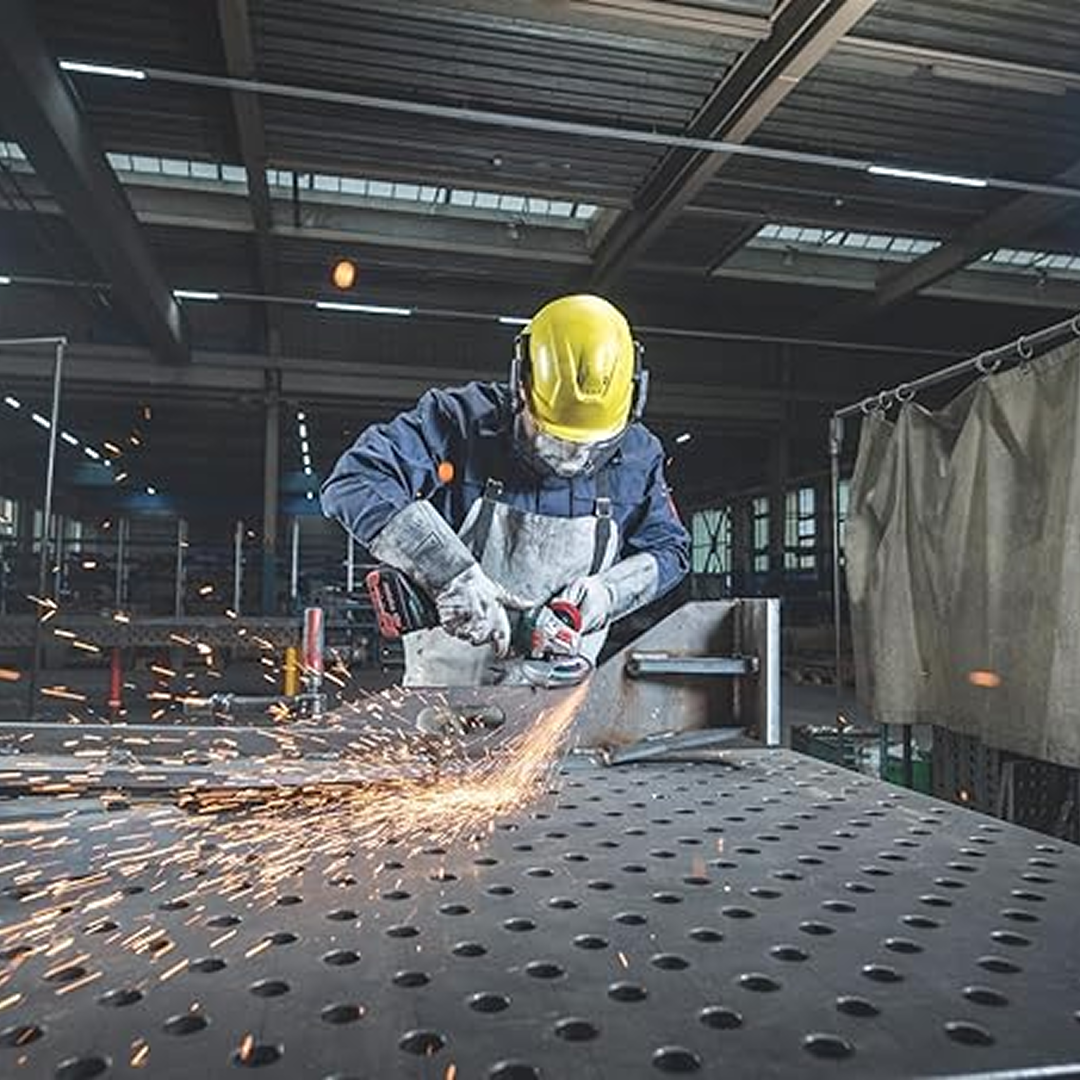 Metabo WPB 18 LTX BL 15-150 Quick DS | 18V Cordless 6-Inch Angle Grinder | Tool Only - No Battery | Paddle Switch | Braking