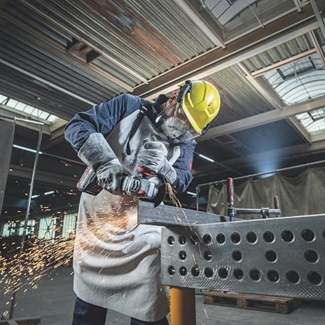 Metabo WPB 18 LTX BL 15-150 Quick DS | 18V Cordless 6-Inch Angle Grinder | Tool Only - No Battery | Paddle Switch | Braking