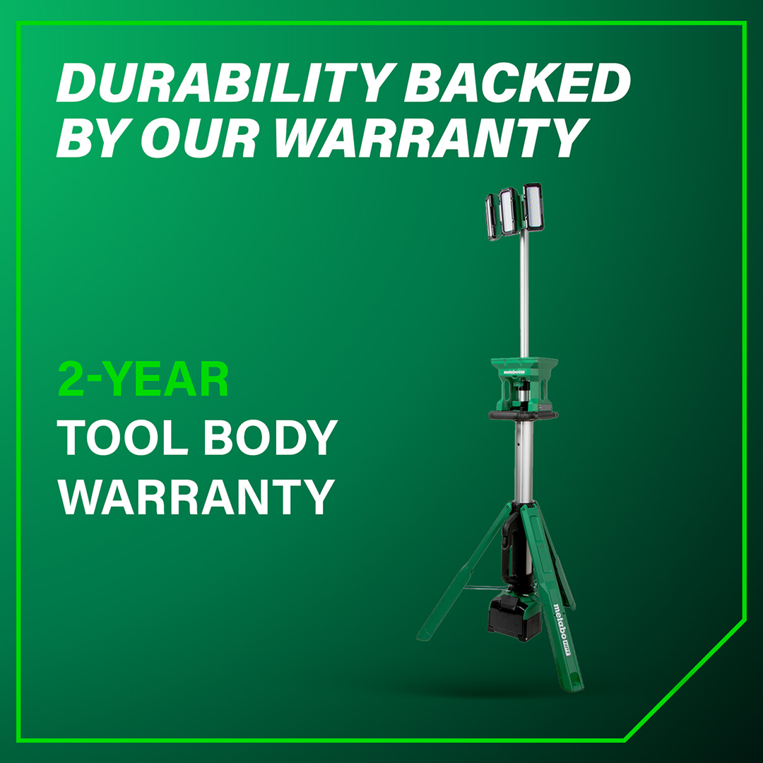 18V MultiVolt™ Cordless 4,000 Lumen LED Tripod Site Light (Tool Body Only)