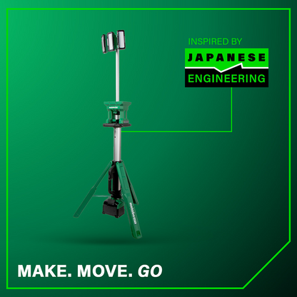 18V MultiVolt™ Cordless 4,000 Lumen LED Tripod Site Light (Tool Body Only)