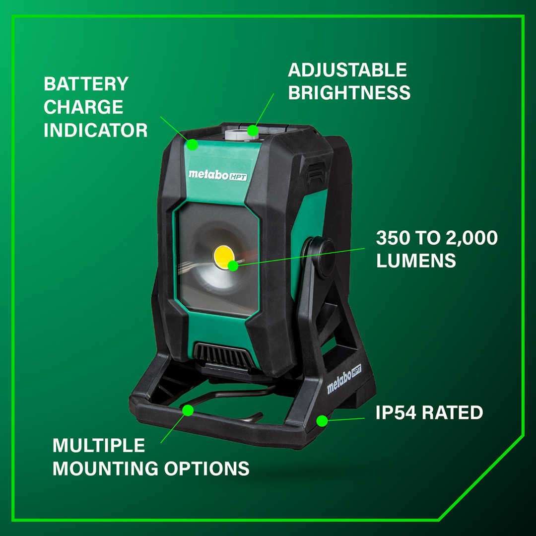 18V MultiVolt™ Cordless 2,000 Lumen LED Work Light (Tool Body Only)