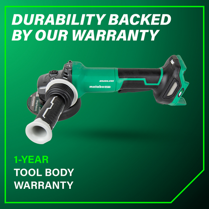 36V MultiVolt™ Cordless Brushless 6" Variable Speed Paddle Switch Angle Grinder (Tool Body Only)