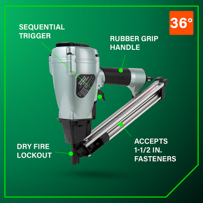 36 Degree 1-1/2 Inch Strap-Tite® Metal Connector Nailer
