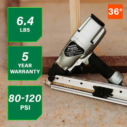 36 Degree 2-1/2 Inch Strap-Tite® Metal Connector Nailer