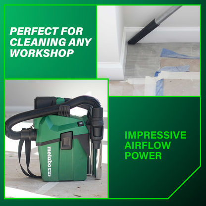 18V MultiVolt™ Cordless 1.6 Gallon Wet/Dry HEPA Vacuum (Tool Body Only)