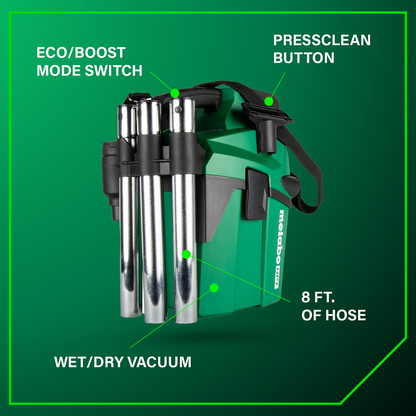 18V MultiVolt™ Cordless 1.6 Gallon Wet/Dry HEPA Vacuum (Tool Body Only)