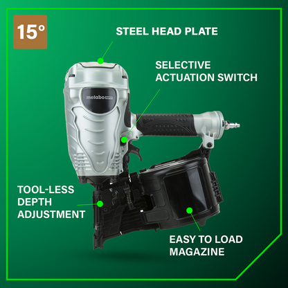 3-1/2 Inch Coil Framing Nailer