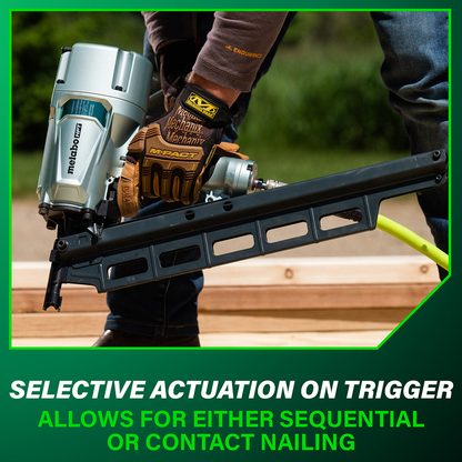 3-1/4 Inch 21° Plastic Collated Framing Nailer Without Depth Adjustment