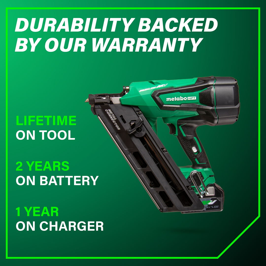 36V Cordless Metal Connector Nailer