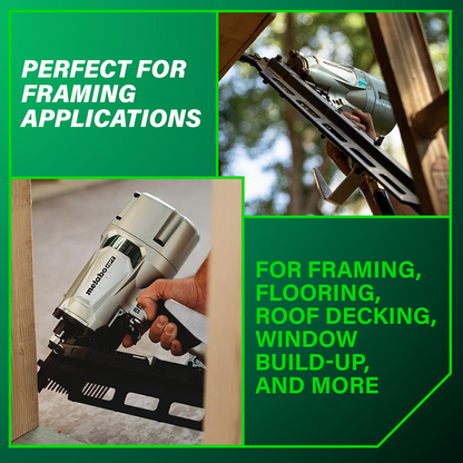 21 Degree 3-1/4 Inch Plastic Collated Framing Nailer