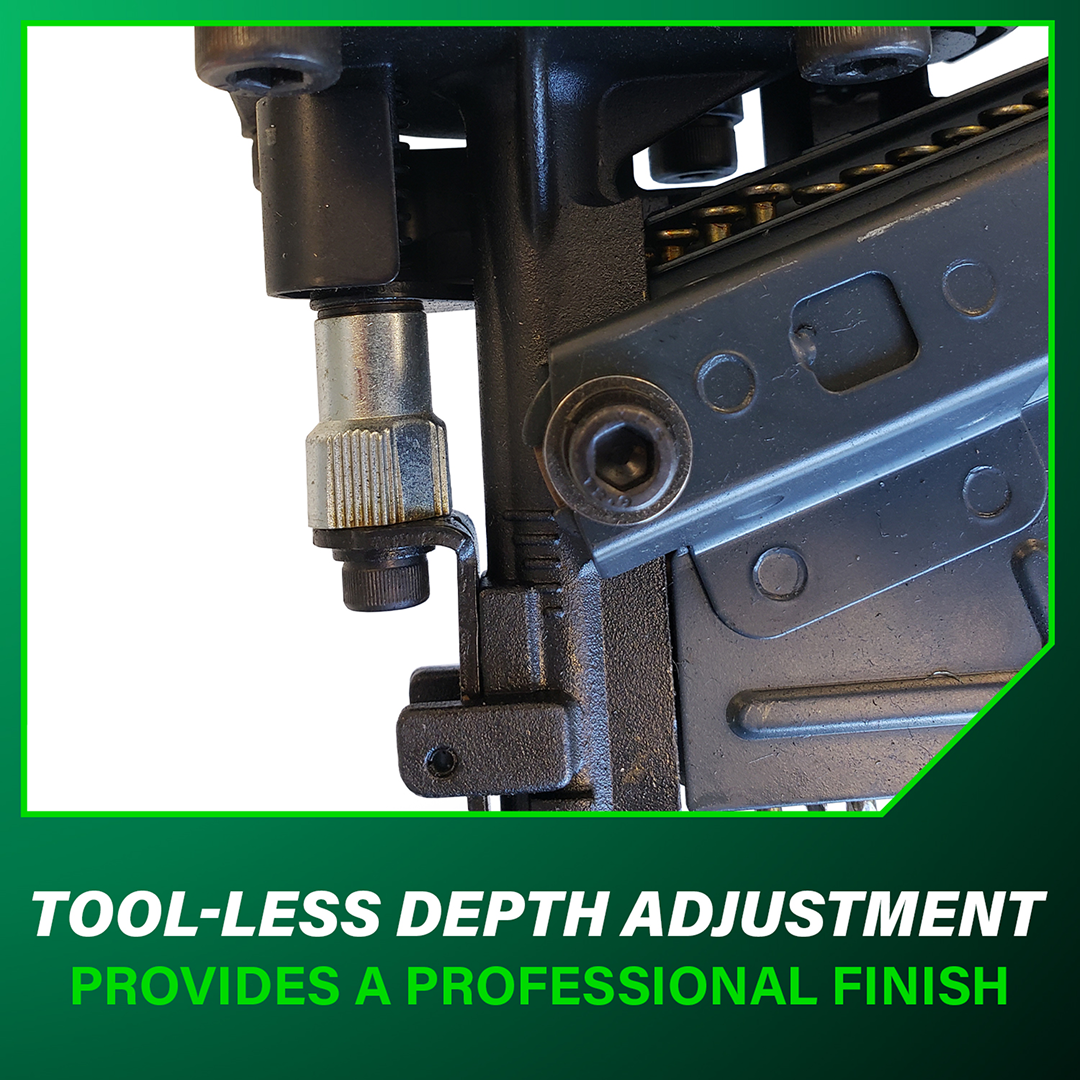 21 Degree 3-1/4 Inch Plastic Collated Framing Nailer